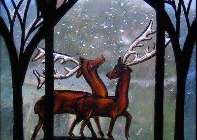 Deer in Snow