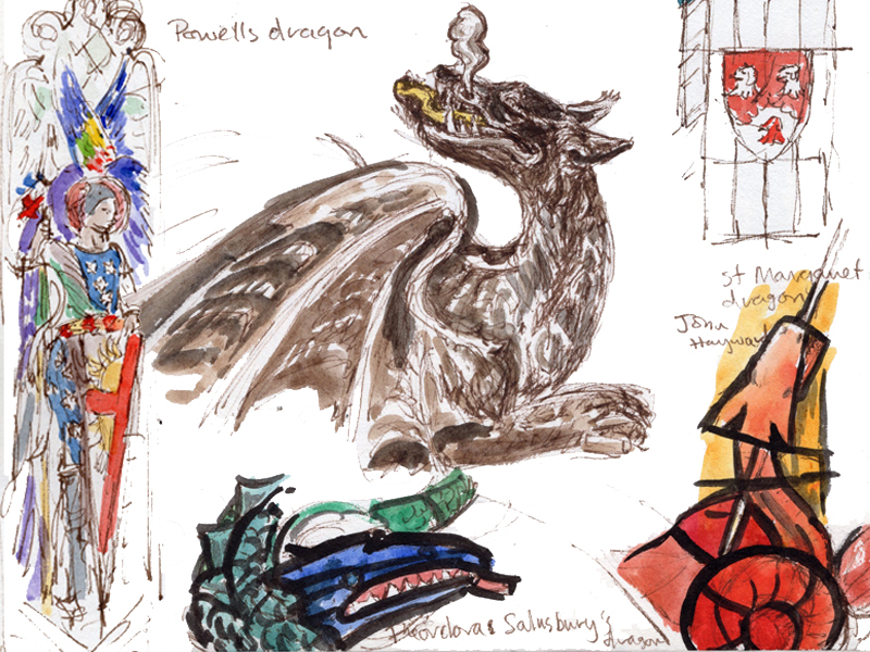 Mindfulness & Sketching Stained Glass